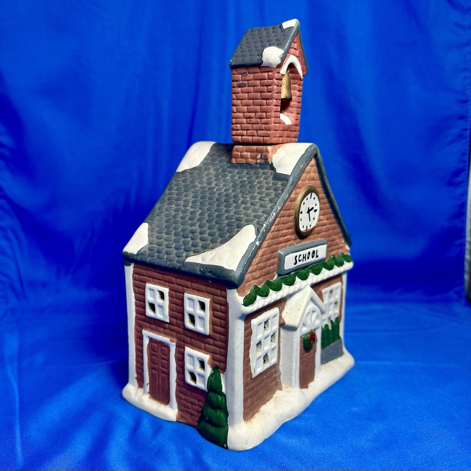 Winter Valley Villages (or Dickensville Noma) porcelain lighted schoolhouse.