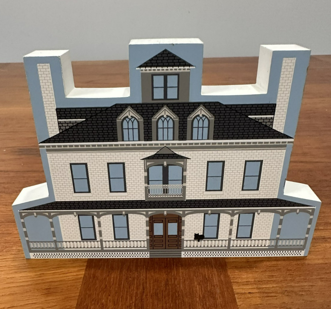 Vintage 1997 Cat’s Meow Village Bingham-Waggoner Estate Independence MO Custom