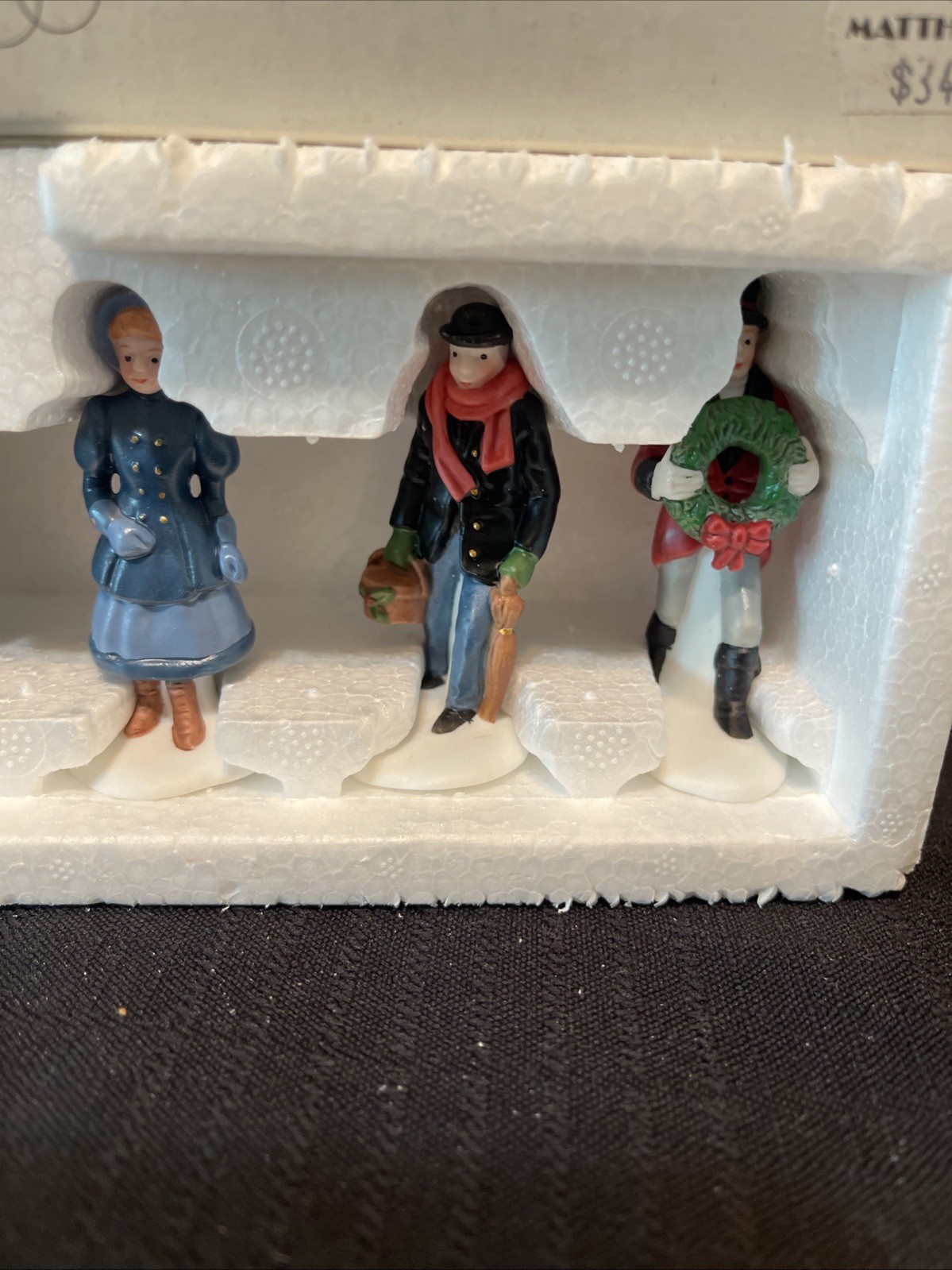 Department 56 “David Copperfield” 5 Piece Dickens Village Accessory 1989 #55514
