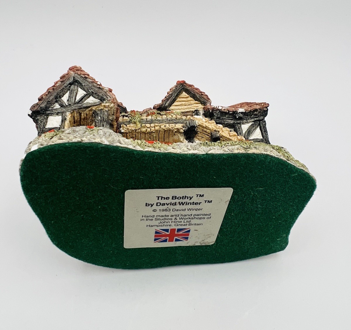 Vintage 1983 The Bothy by David Winter Cottages Figurine Great Britain