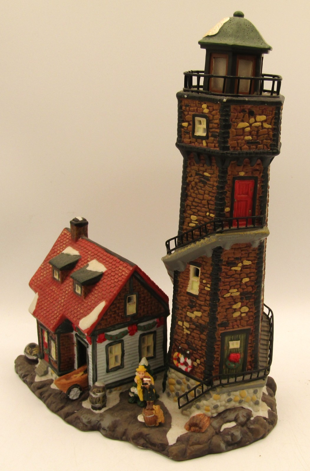 Santa’s Workbench Collection Lighted Porcelain Hammersmith’s Harbour Lights.