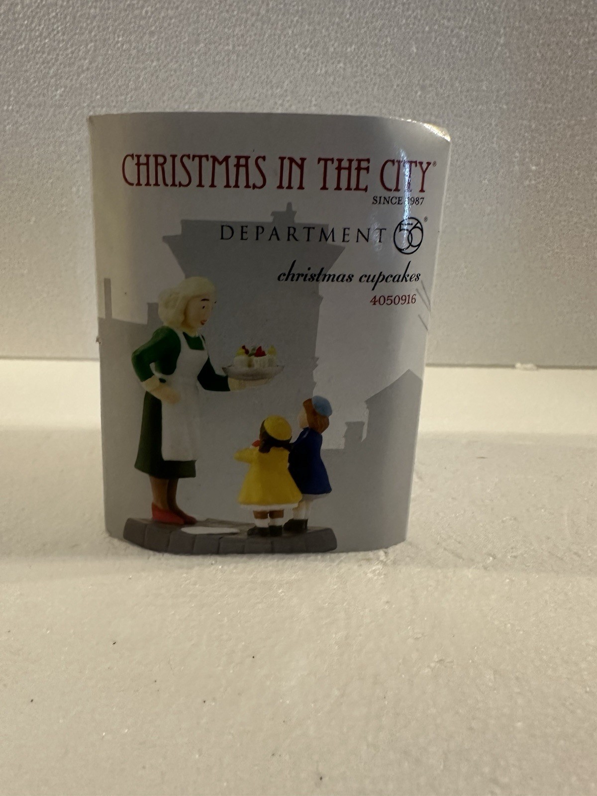 Department 56 “Christmas Cupcakes” (Rare) Very Hard To Find- 4050196