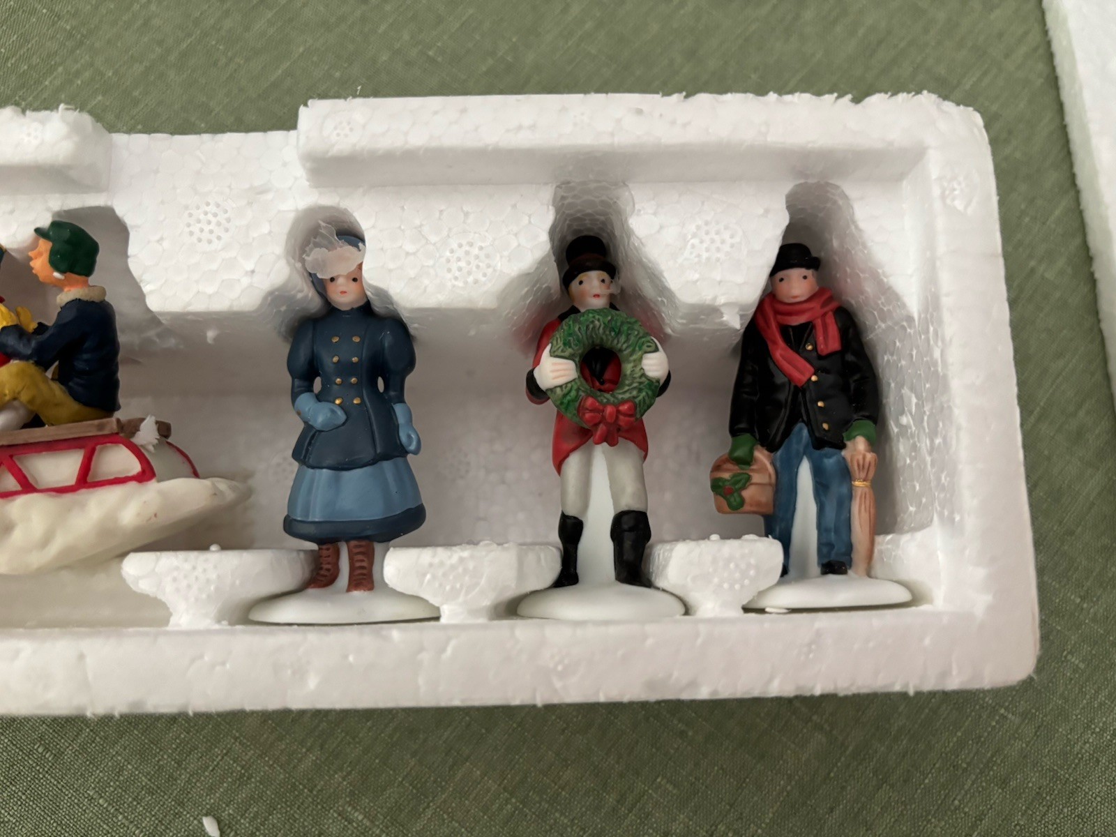 DAVID COPPERFIELD Christmas Heritage Village Collection #5551-4 Set Of 5 NEW
