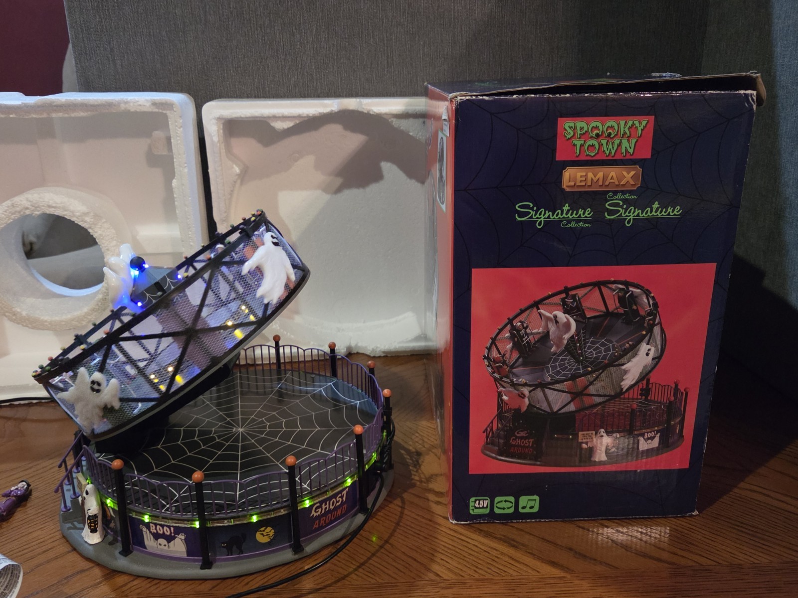 Lemax Ghost Around #74221 Spooky Town Carnival Village
