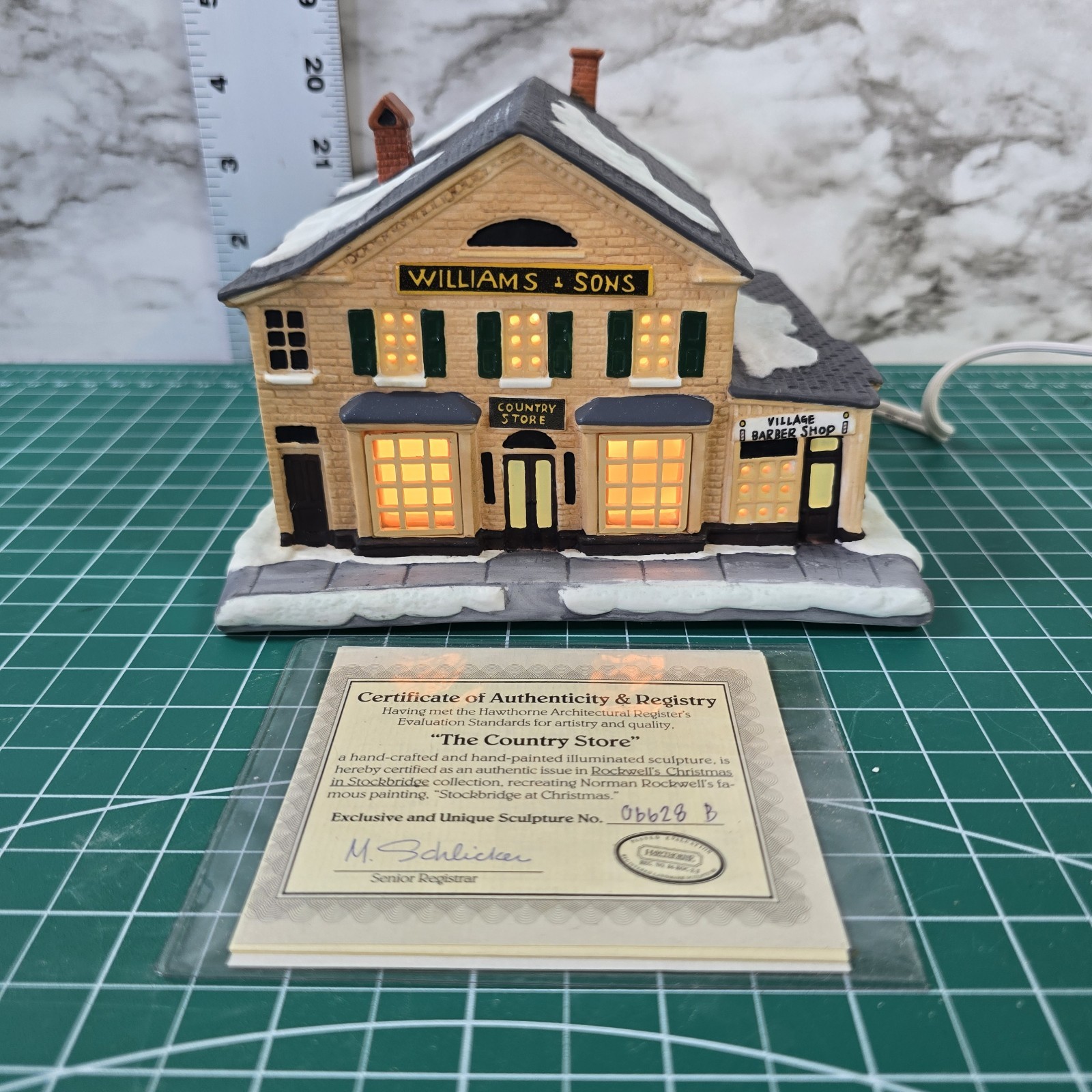 Hawthorne Village – Rockwell’s Christmas in Stockbridge – “The Country Store”