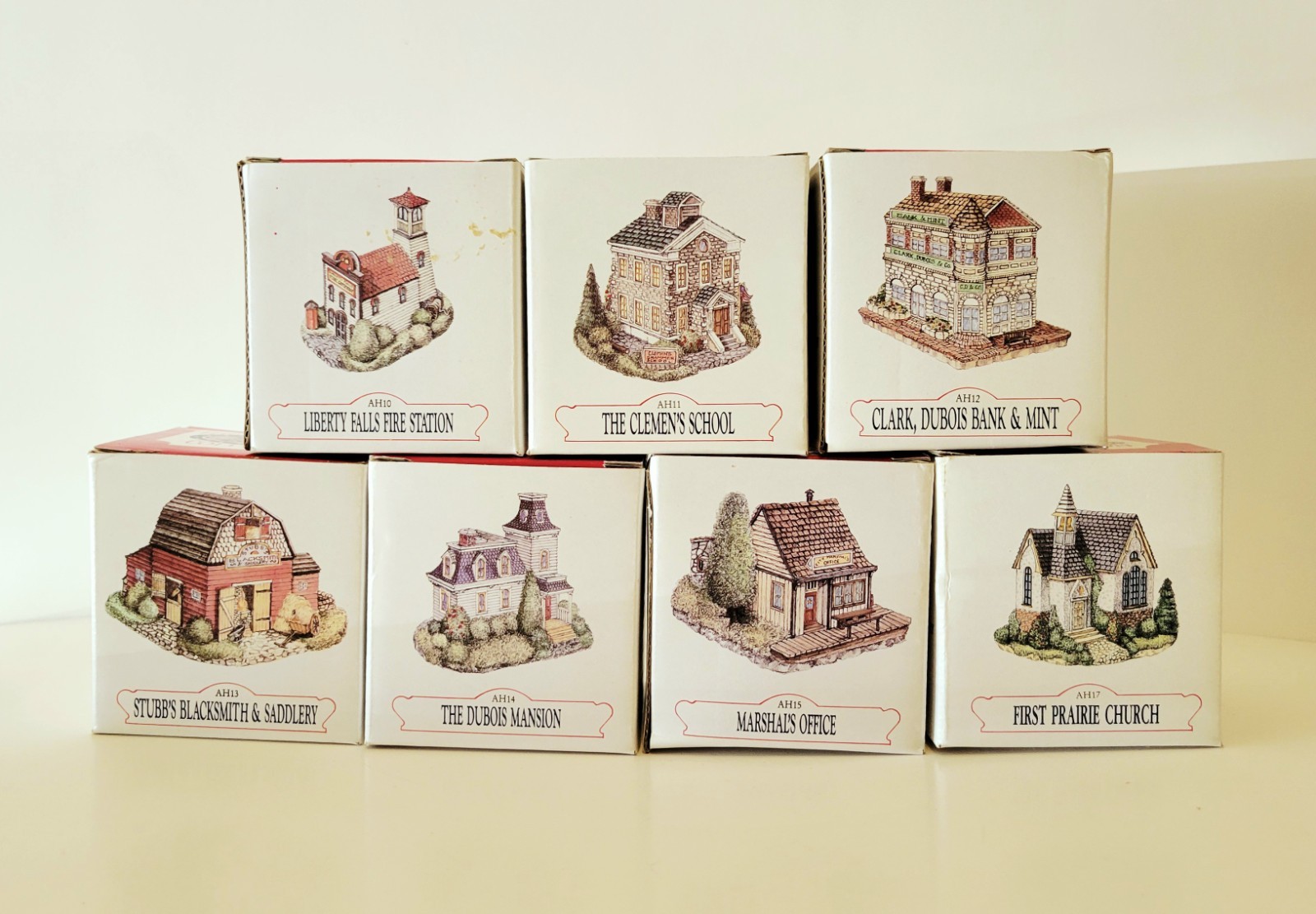 Mixed Lot of 7 The Americana Collection AH10-15, AH17