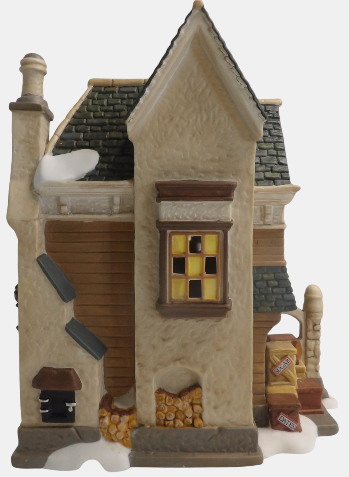 Dept 56 Dickens Village Lot 3 Lea Hurst House King’s Cakes Hampshire Sweeps w/ B