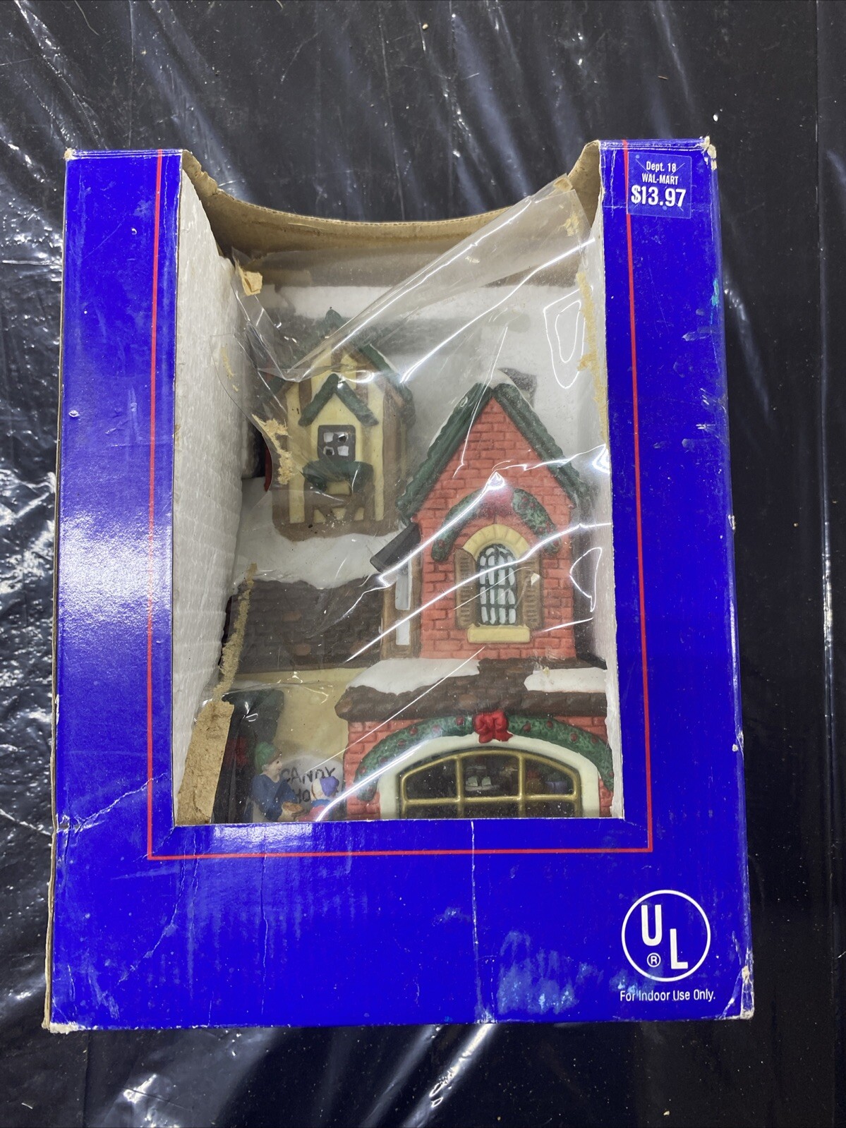 Holiday Time Village Collectible Candy Shoppe Christmas Village