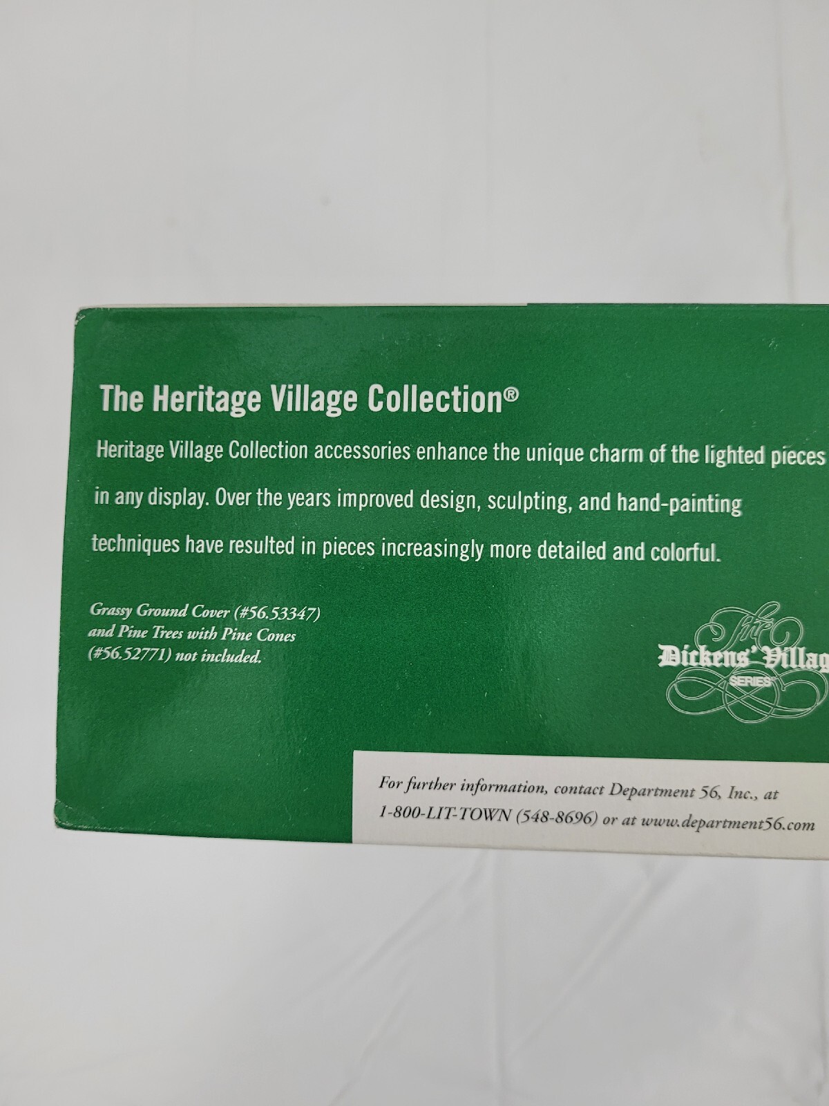 Dept. 56 DickensVillage Hedgerow Dovecote 2 Piece Figure 56.58524