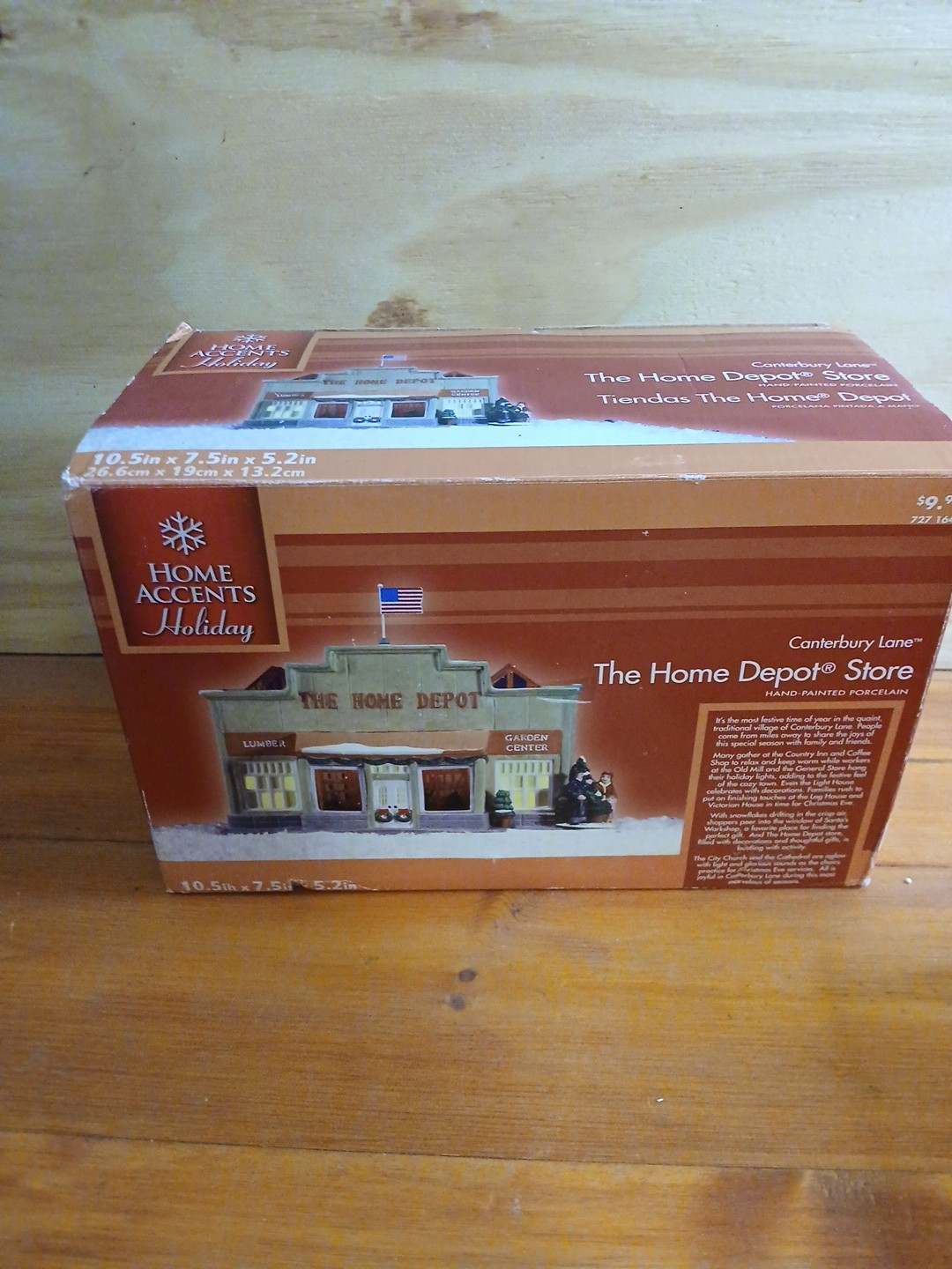 Home Accent Holiday Canterbury Lane “The Home Depot Store 727 164 Boxed