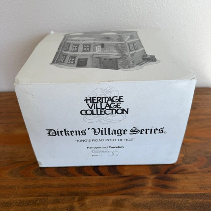 Department 56 Dickens Village Collection 1992 Kings Road Post Office 58017