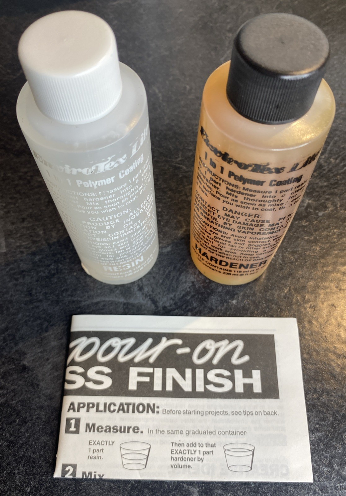 Environmental Technology EnviroTex Lite Pour-On High Gloss Finish [8 oz Kit]…