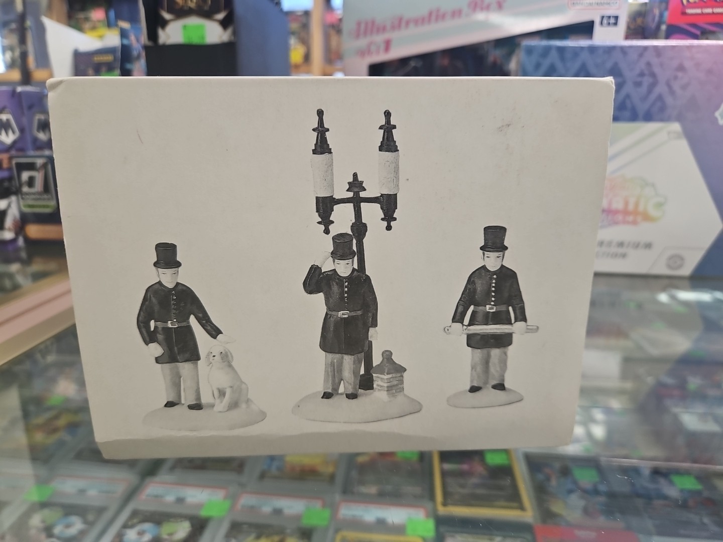Department 56 & Lemax Lot Of 9 Pieces