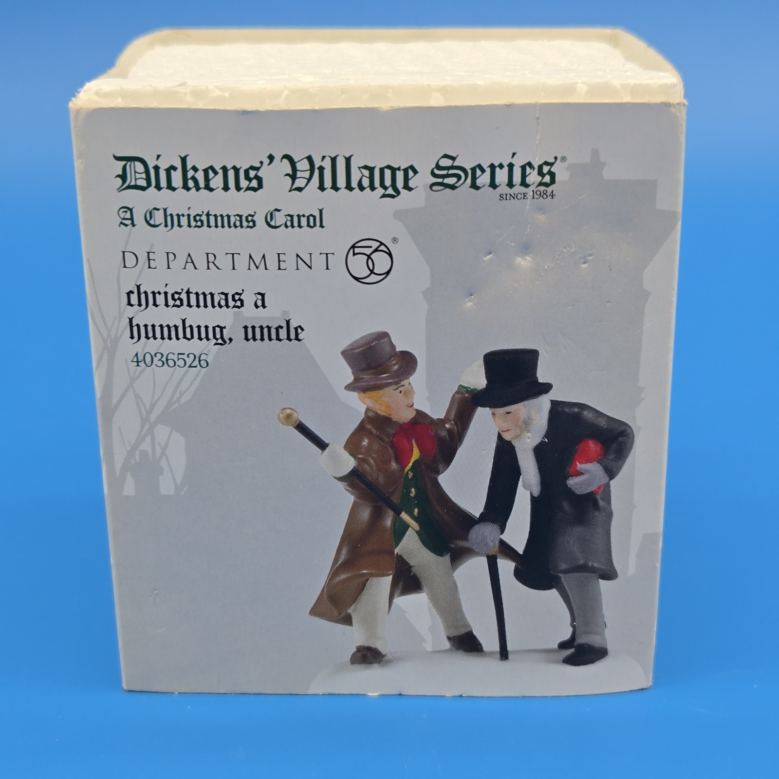Dept 56 Dickens Village Christmas A Humbug Uncle 4036526 A Christmas Carol