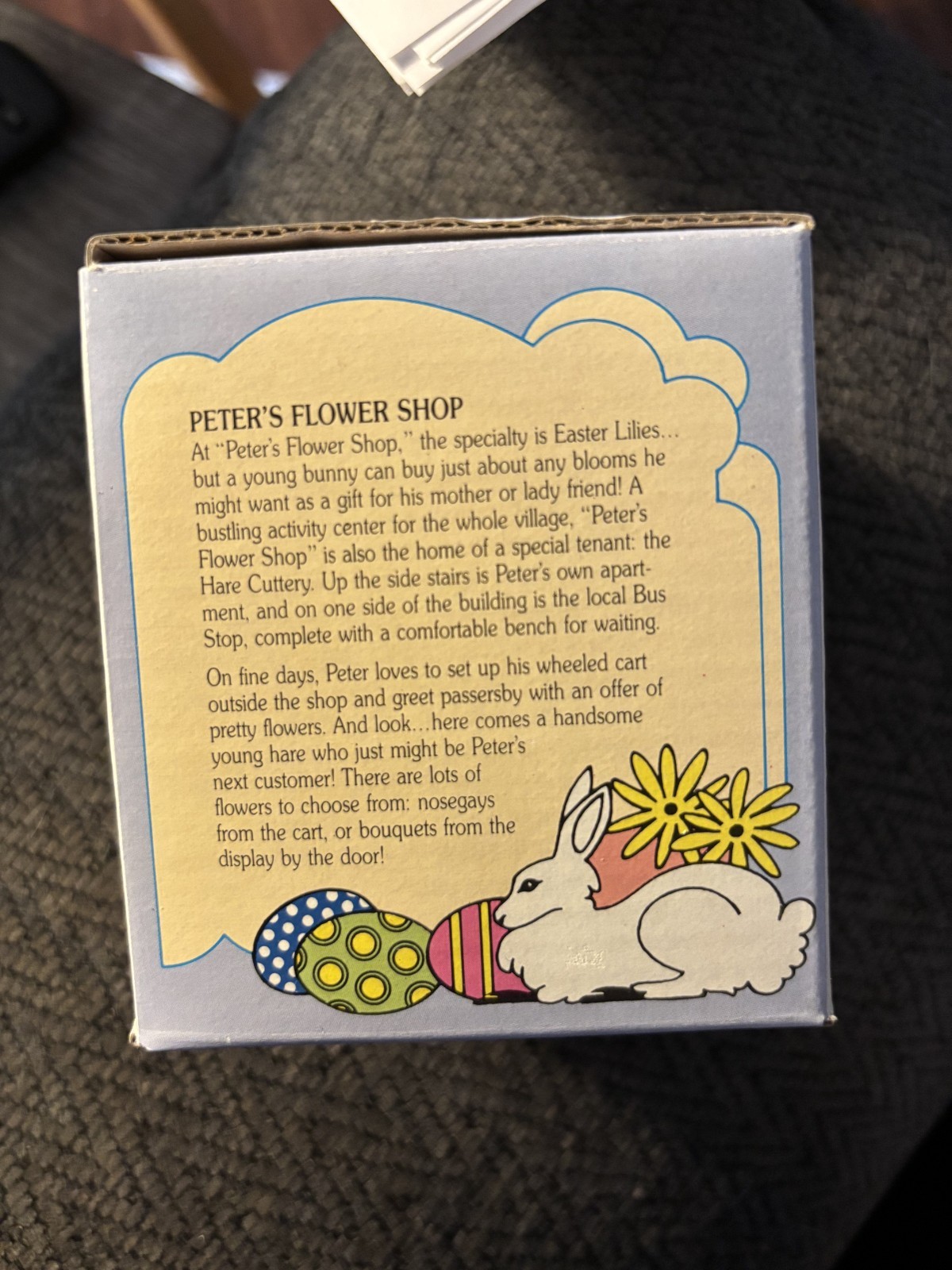 Bunny Family Village “Peter’s Flower Shop” EH02 1994 NIB