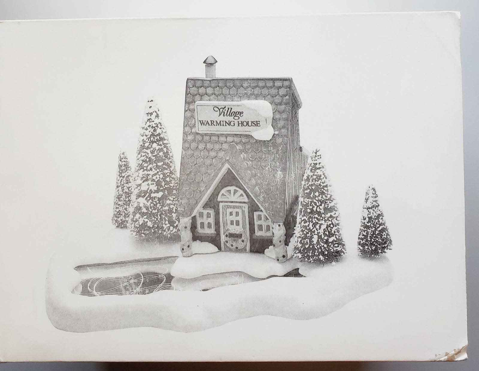 Department 56 Snow Village Warming House #5145-4💖