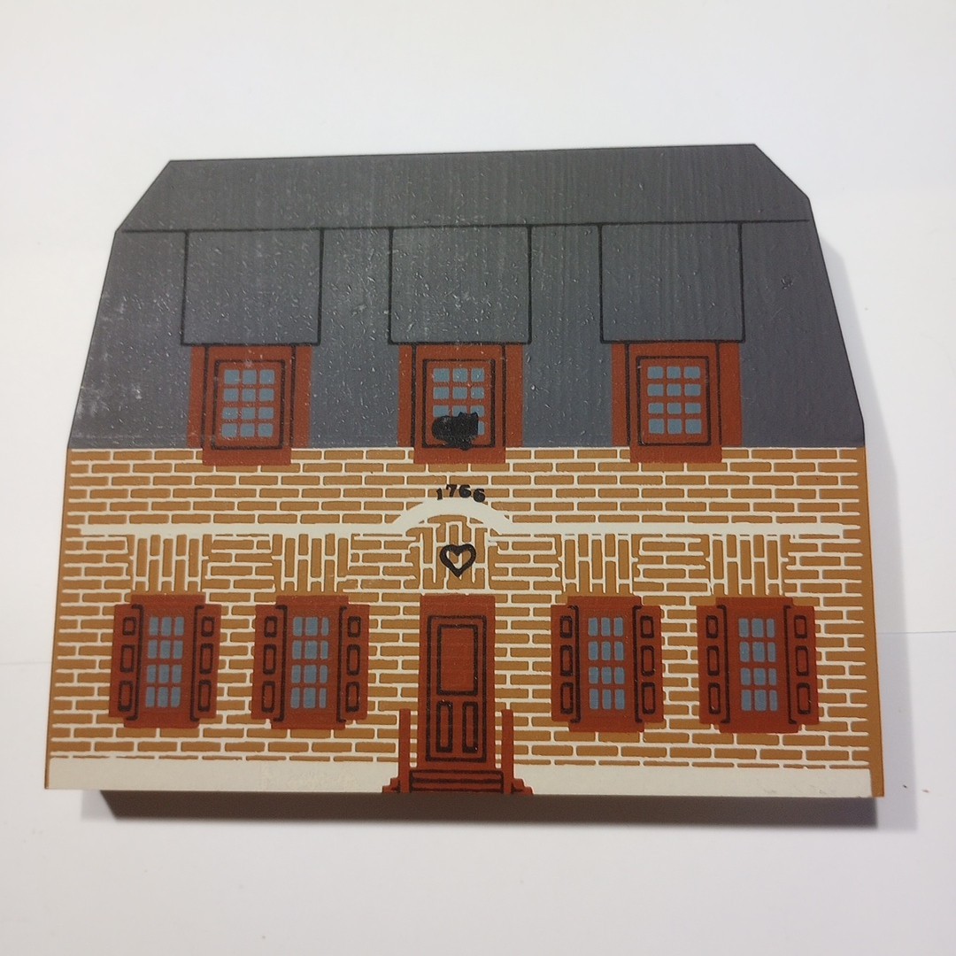 The Cats Meow Pruyn House Series VI 1988 Faline Jones Signed 1993 Shelf Sitter