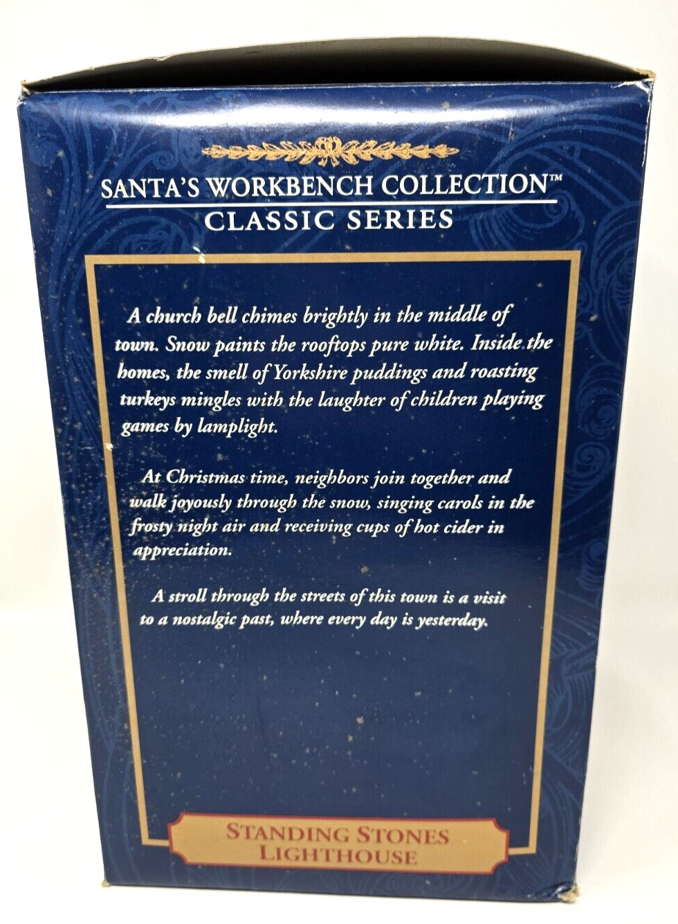 VTG 2000 Santa’s Workbench Collection Classic Series Standing Stones Lighthouse