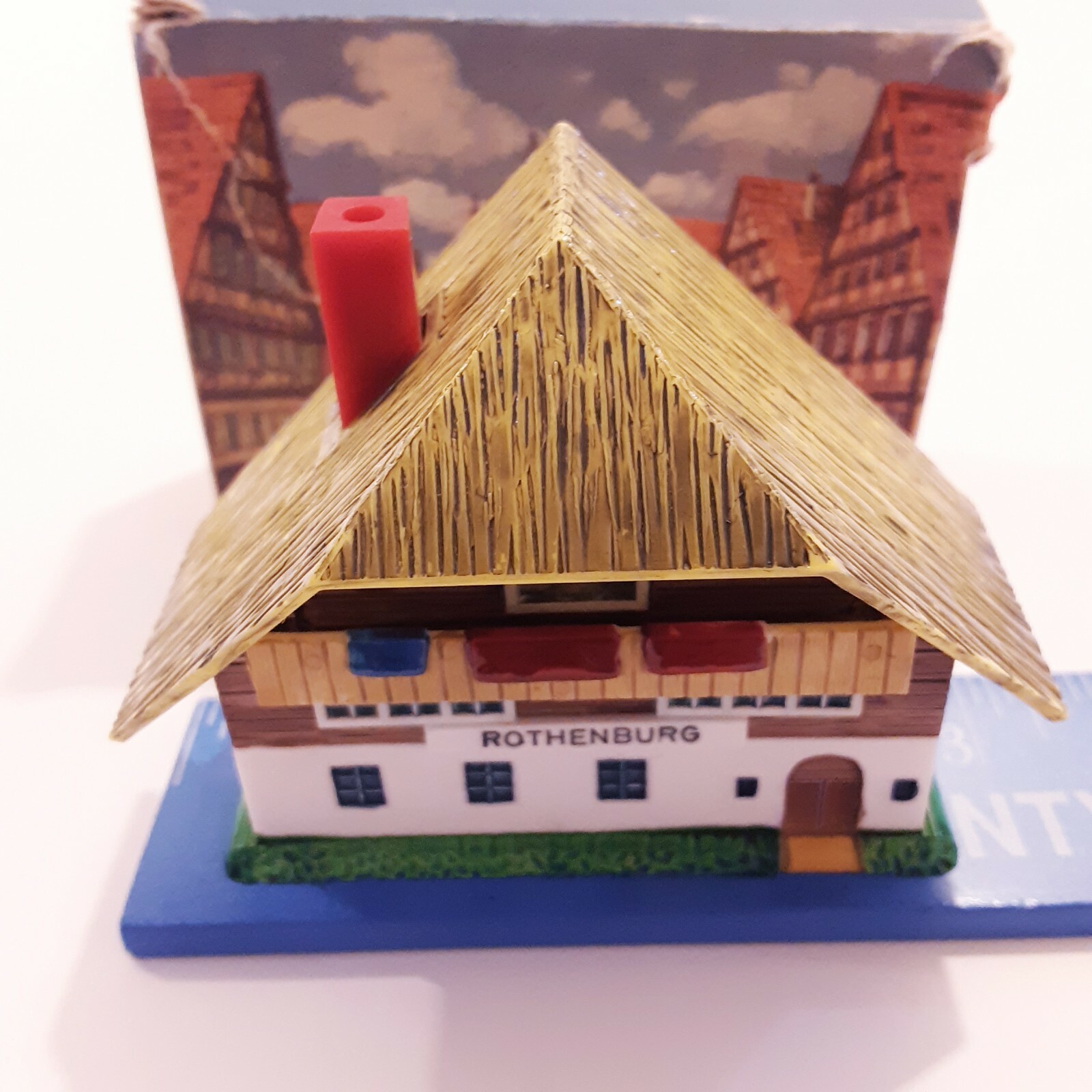 Vintage & Rare Western Germany “Rothenburg” Famous Hand Made House Viewfinder y1