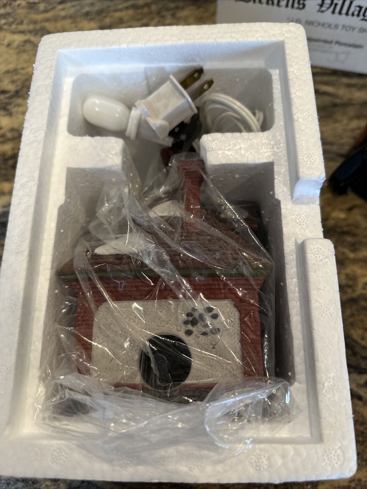 Department 56 Dickens Village Series Wm. Wheat Cakes & Puddings 5808-4