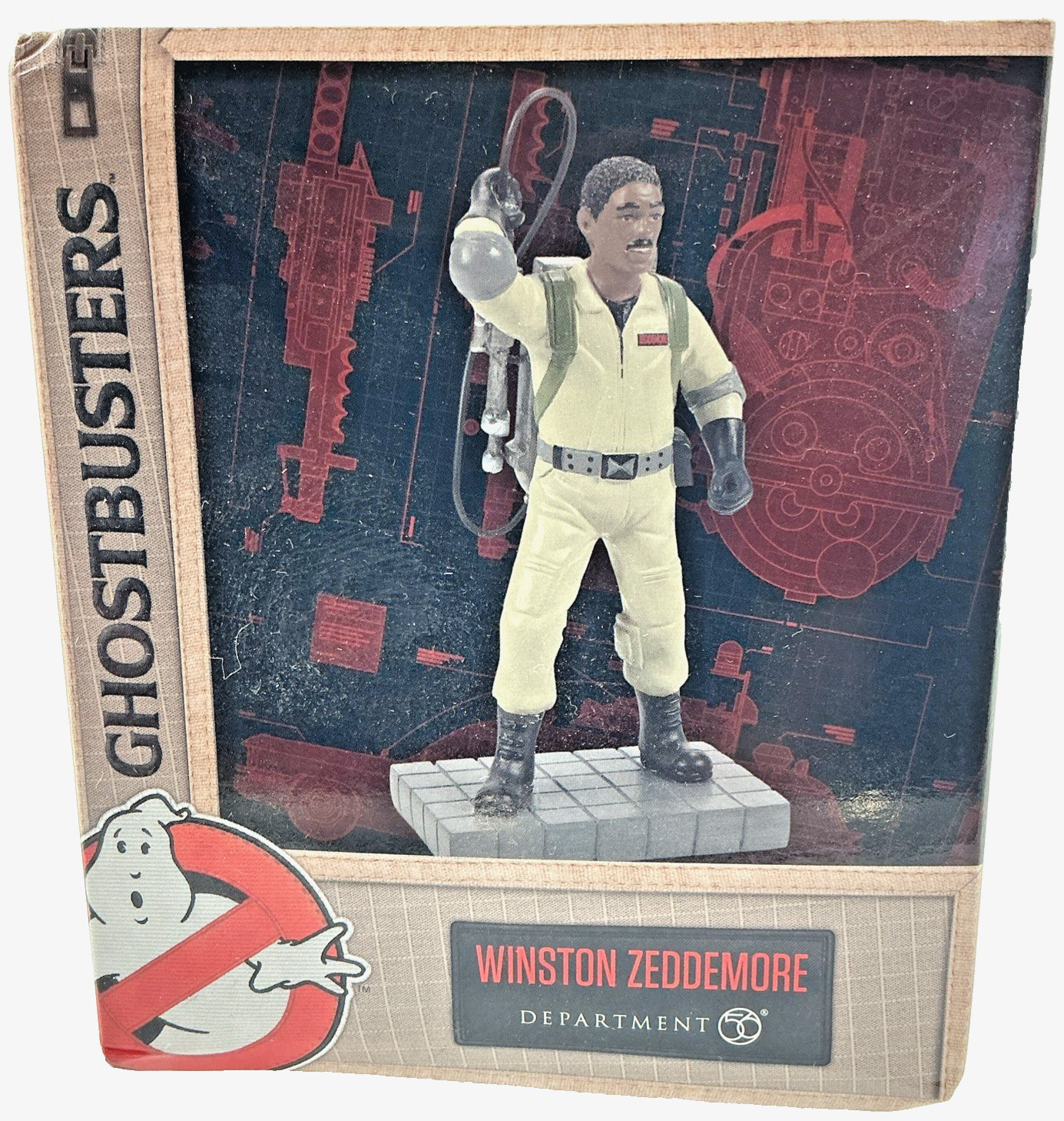 Department 56 Winston Zeddemore Ghostbusters NIB