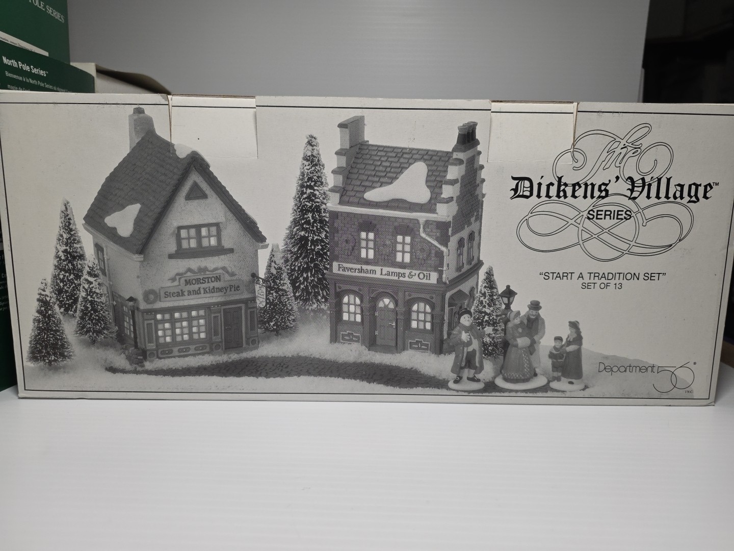 Dept. 56 Dickens Village Series Start a Tradition Set of 13 #5832-7 Complete