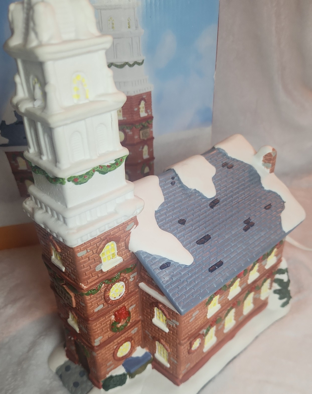 Canterbury Lane Home Accents by Home Depot “Cathedral” Christmas Village IOB