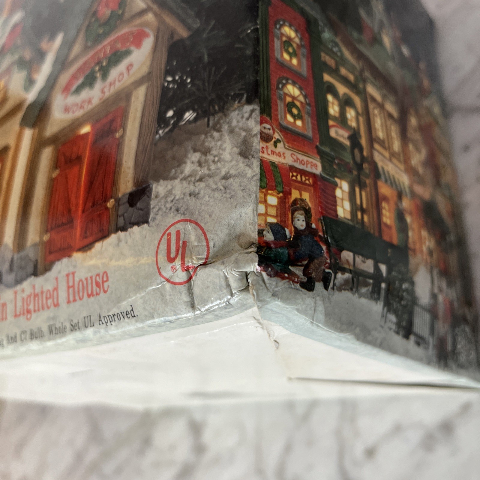 Dickens Keepsake Porcelain Lighted House Christmas Village Vintage Ace Hardware