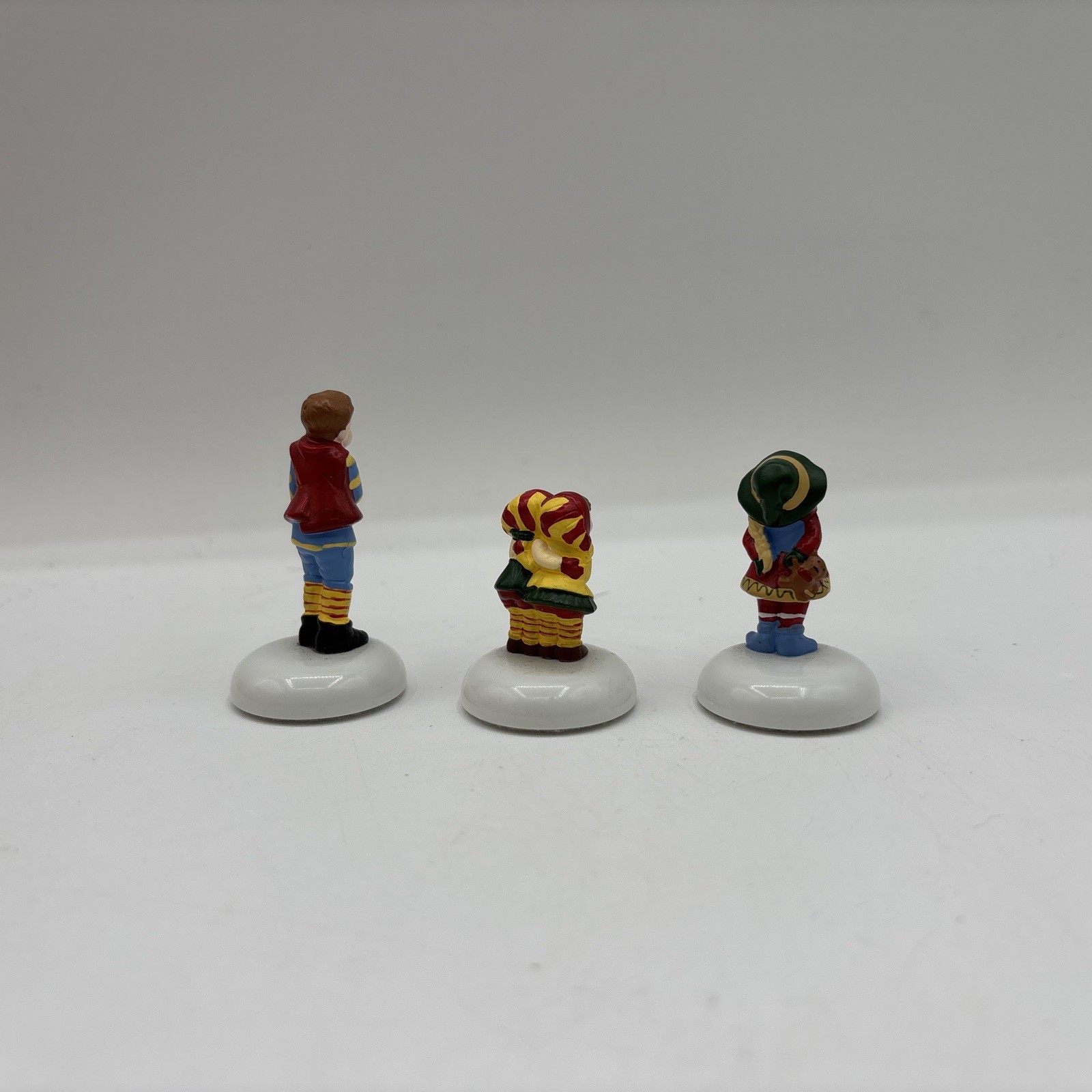 Department 56 1999 Vintage HVC North Pole Series Photo With Santa Set Of 3 56444