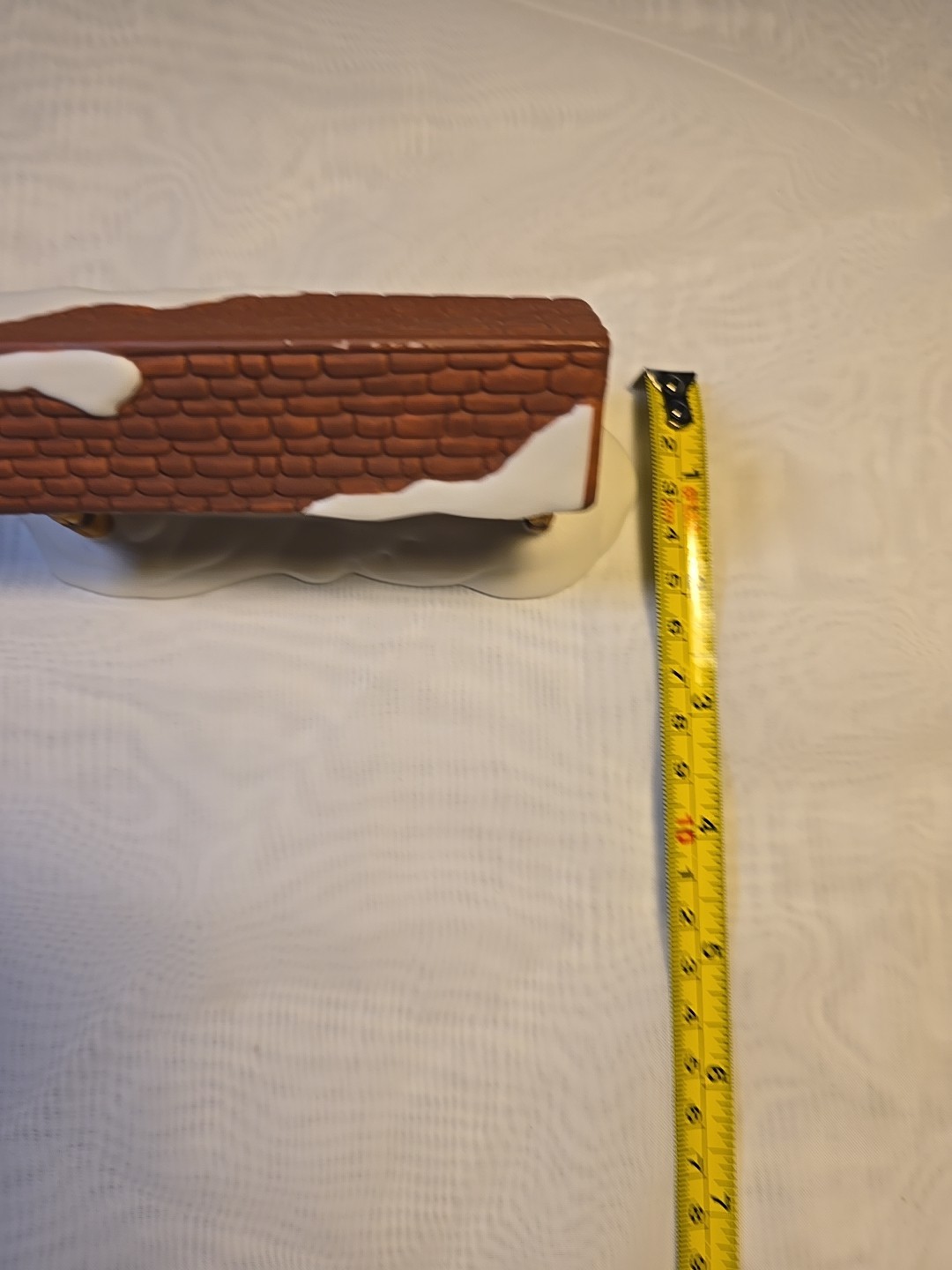 Vintage Dept 56 Dickens Village Sign Porcelain Accessory No Box