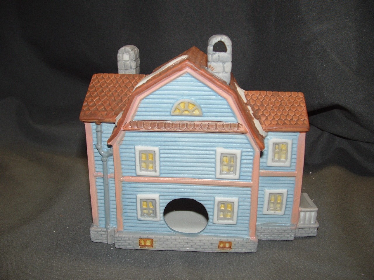 1993 Lemax Dickensvale Porcelain Lighted House – Confectionery #35084, Tested
