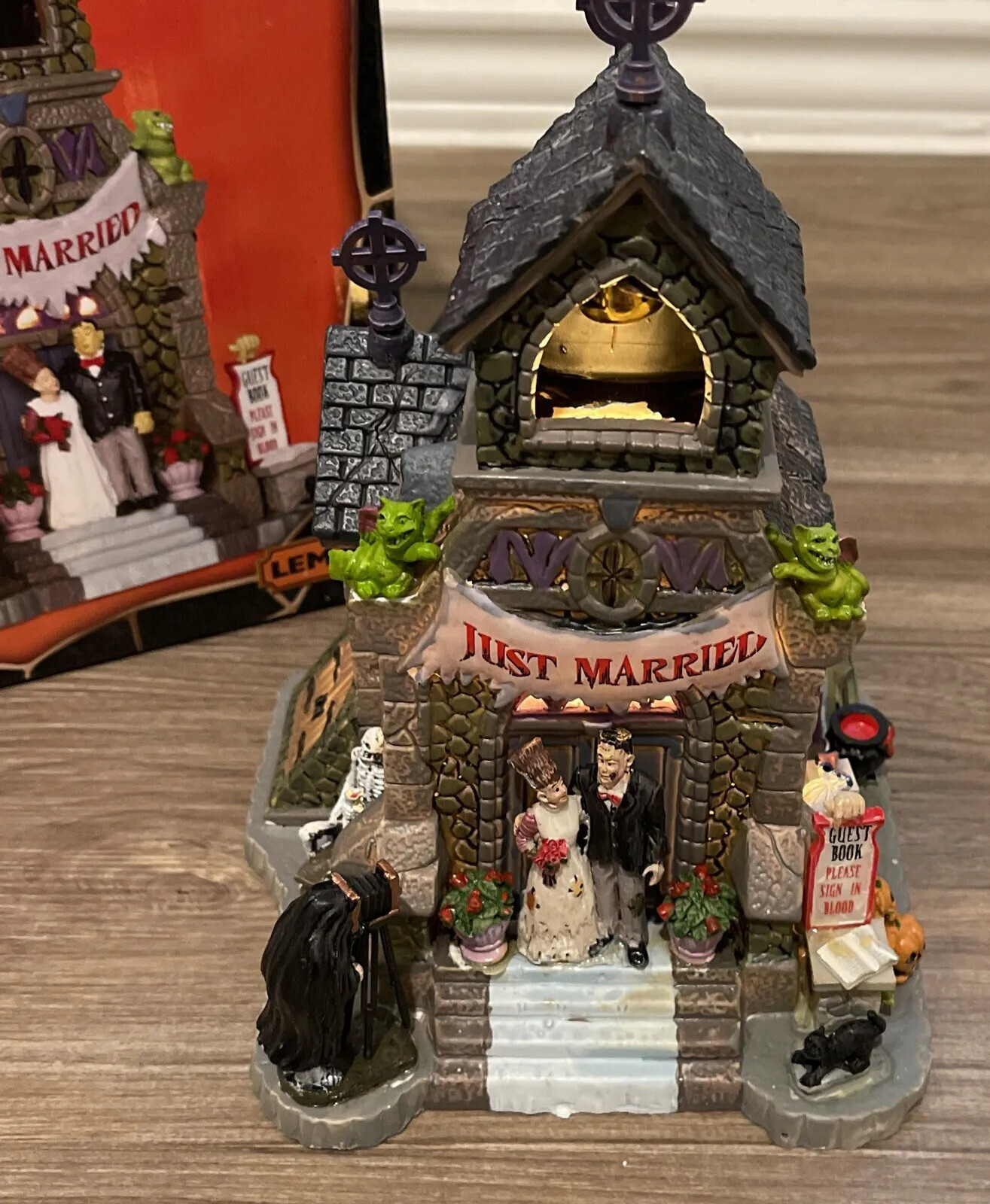 Frank’s Big Day – Lemax Spooky Town 2013 – Just Married Frankenstein’s Wedding