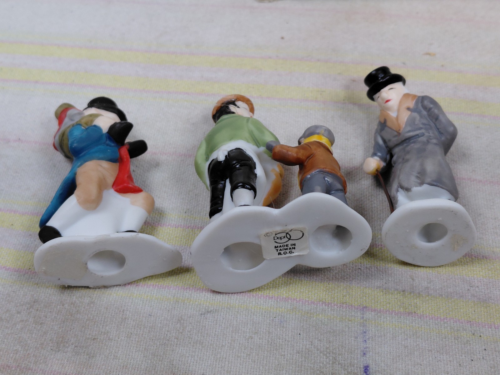 Dept 56 Dickens Village – A Christmas Carol Characters – Bob, Tiny Tim, Scrooge
