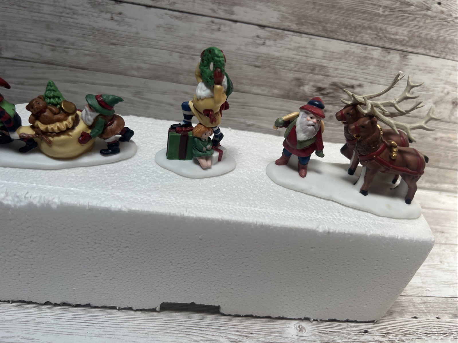 Dept 56 “Letters For Santa” #56049 “Santa’s Little Helpers” #56103 Retired