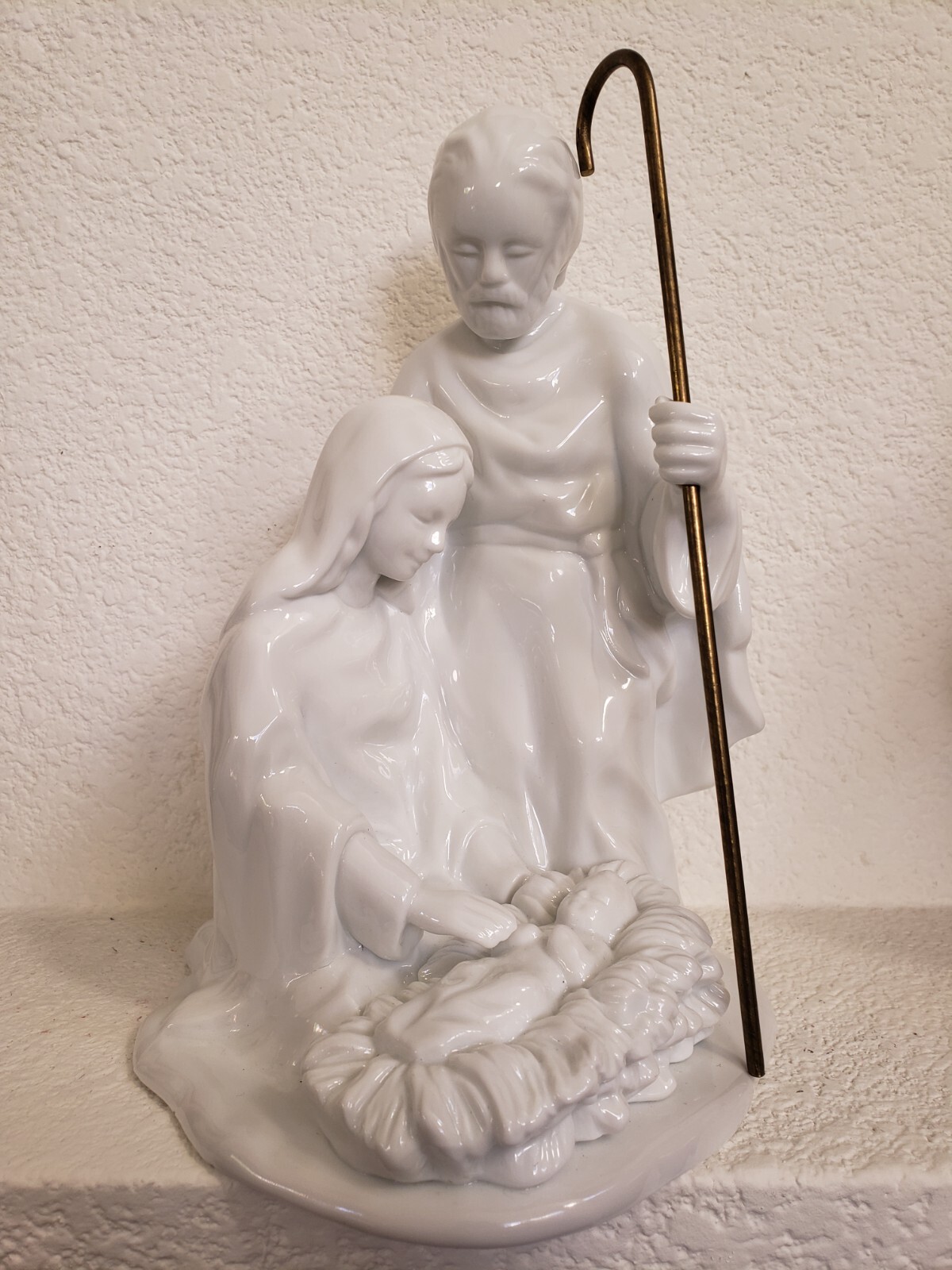 VTG Dept 56 Ceramic Nativity Figurine Holy Family CHRISTMAS Mary Joseph Jesus 86