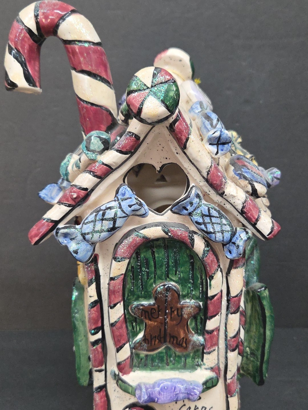 Blue Sky Clay Works Rudolphs Gingerbread House By Heather Goldmine 2000