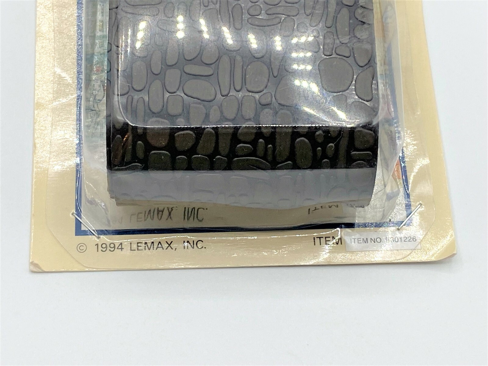 Lemax Village Collection PVC Pebble Road Diorama Train Holiday Scene Accessories