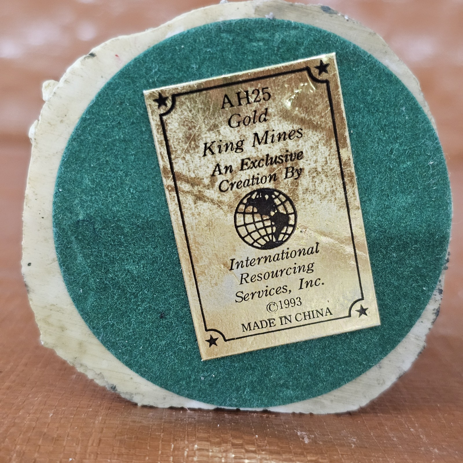 International Resourcing Services 1993 Gold King Mines Mini Furniture Store AH25