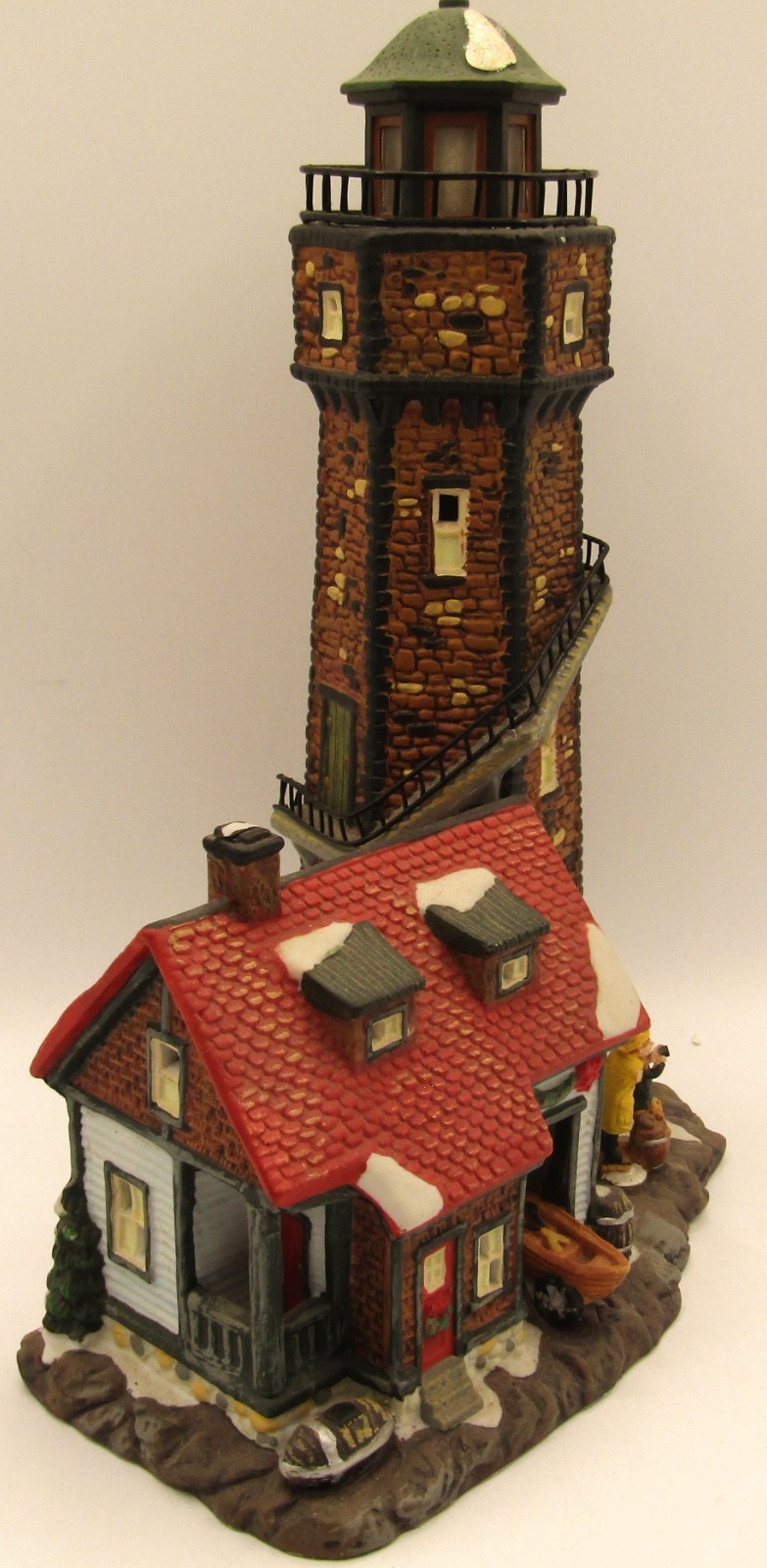 Santa’s Workbench Collection Lighted Porcelain Hammersmith’s Harbour Lights.
