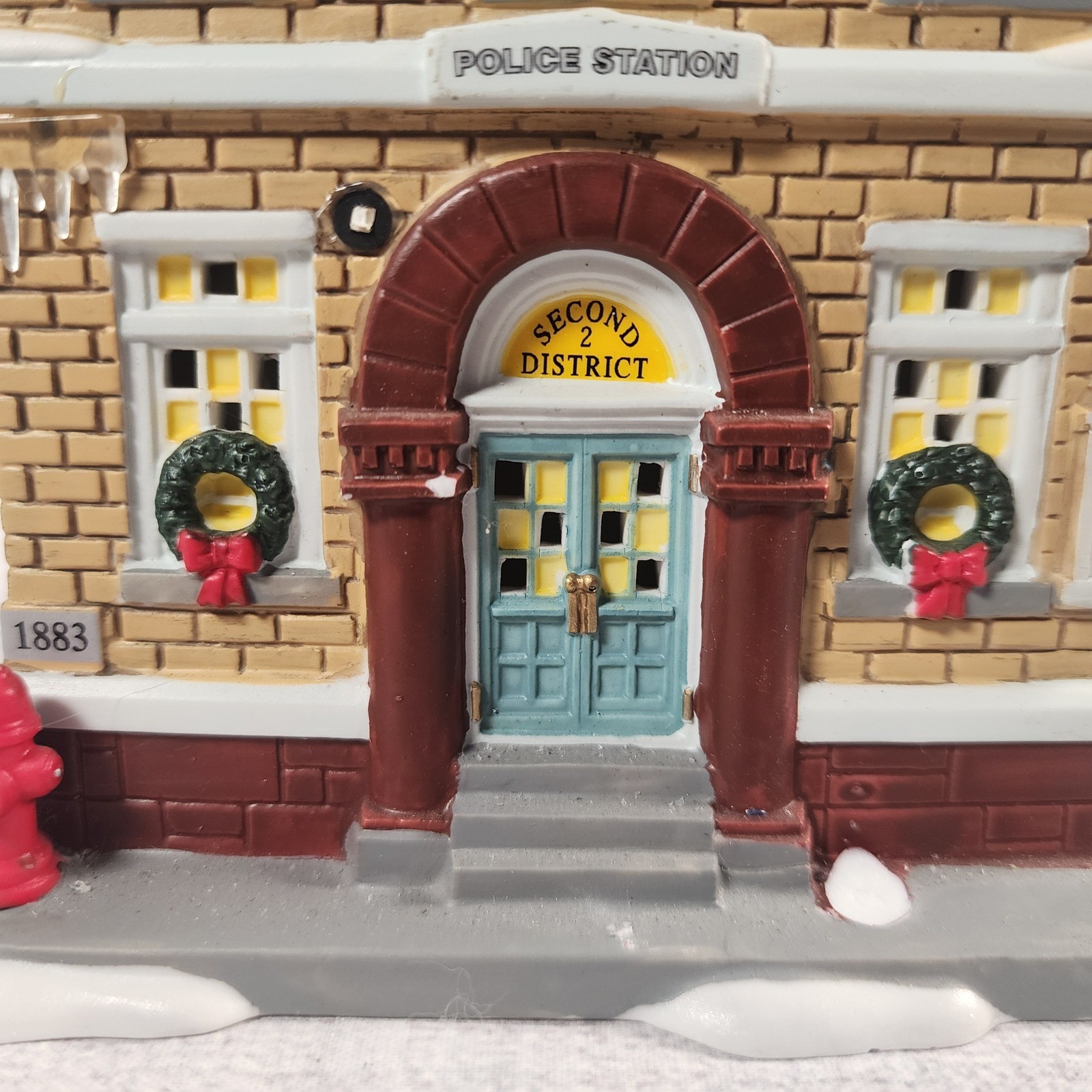 Department 56 A Christmas Story Police Station Second District Village 2011