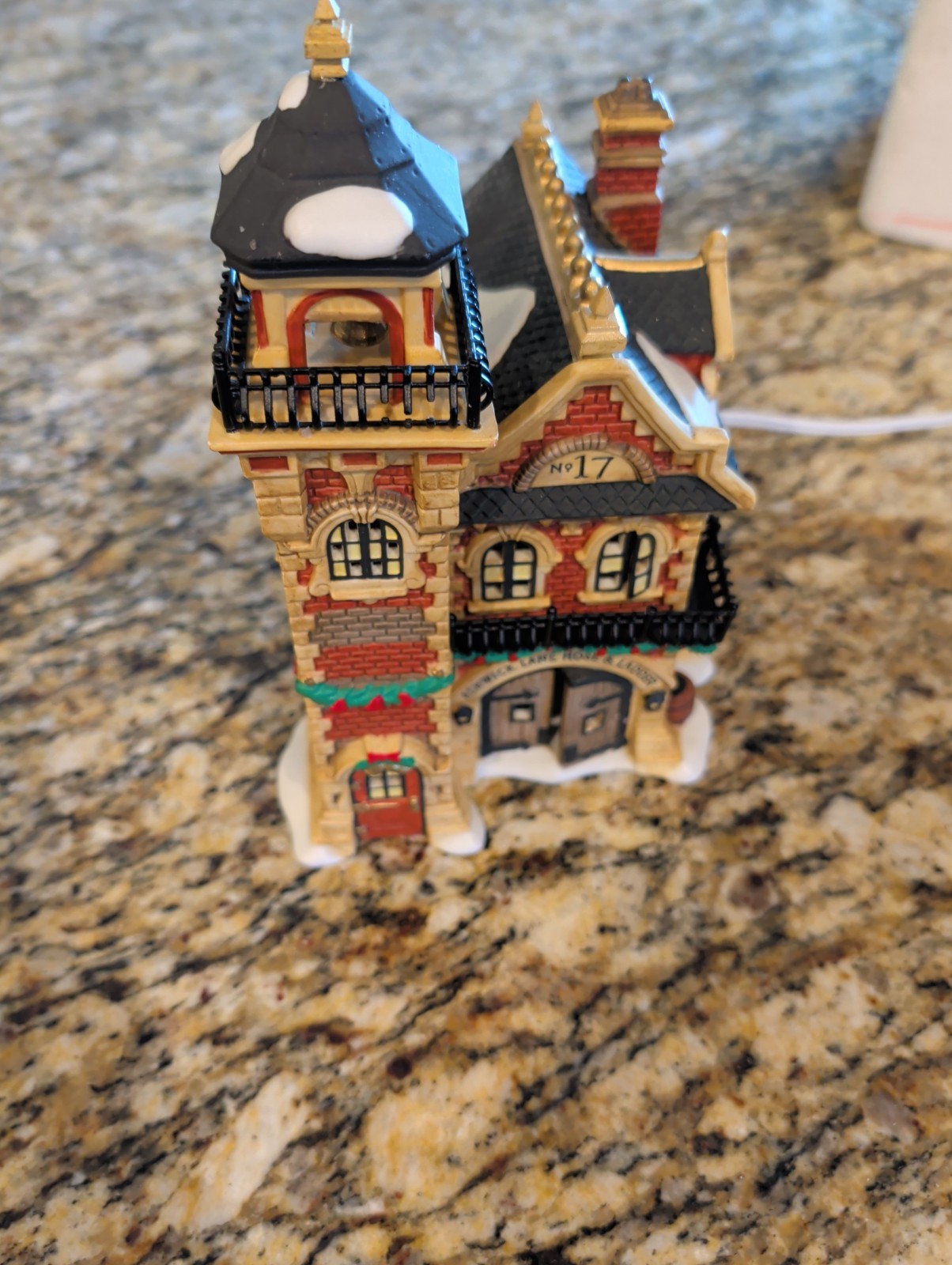 Department 56 Dickens Village Series – Ashwick Lane Hose and Ladder #58305