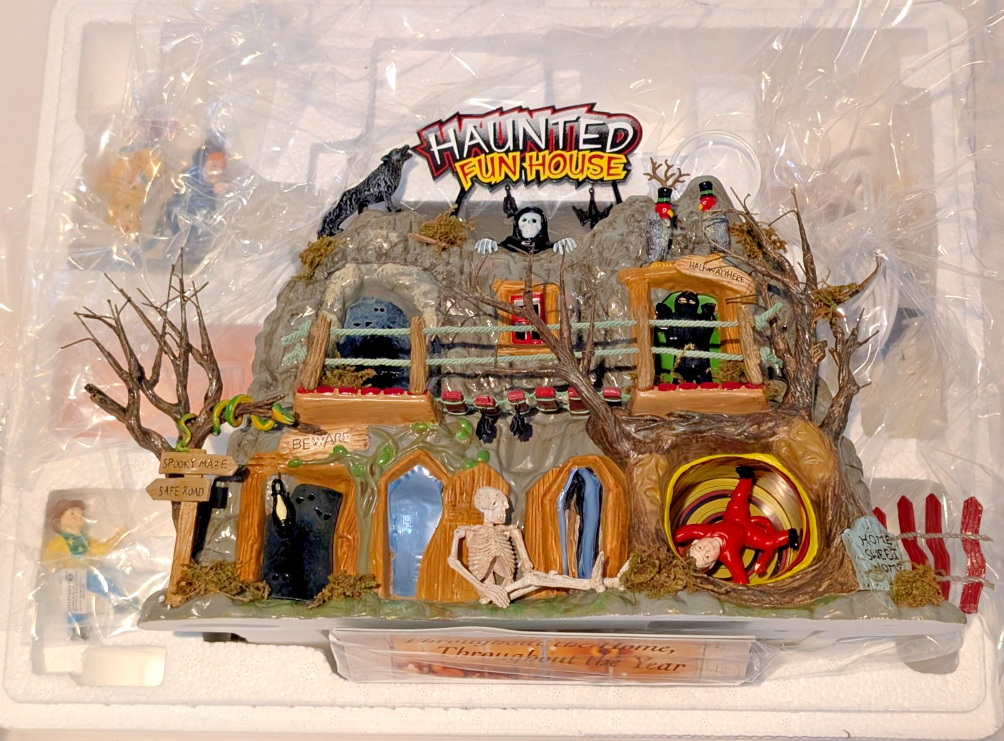 Department 56 Haunted Fun House Halloween Gift Set # 55094