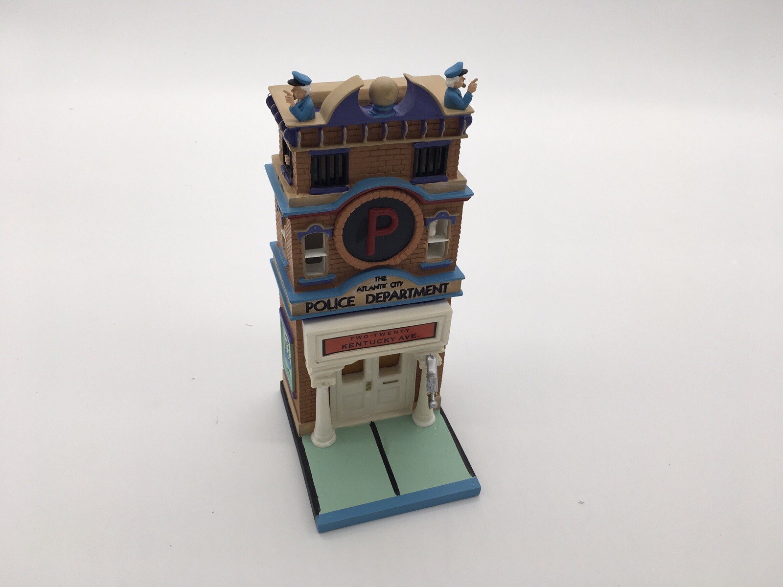 Department 56 Citylights Monopoly Two-Twenty Kentucky Ave. Police Department