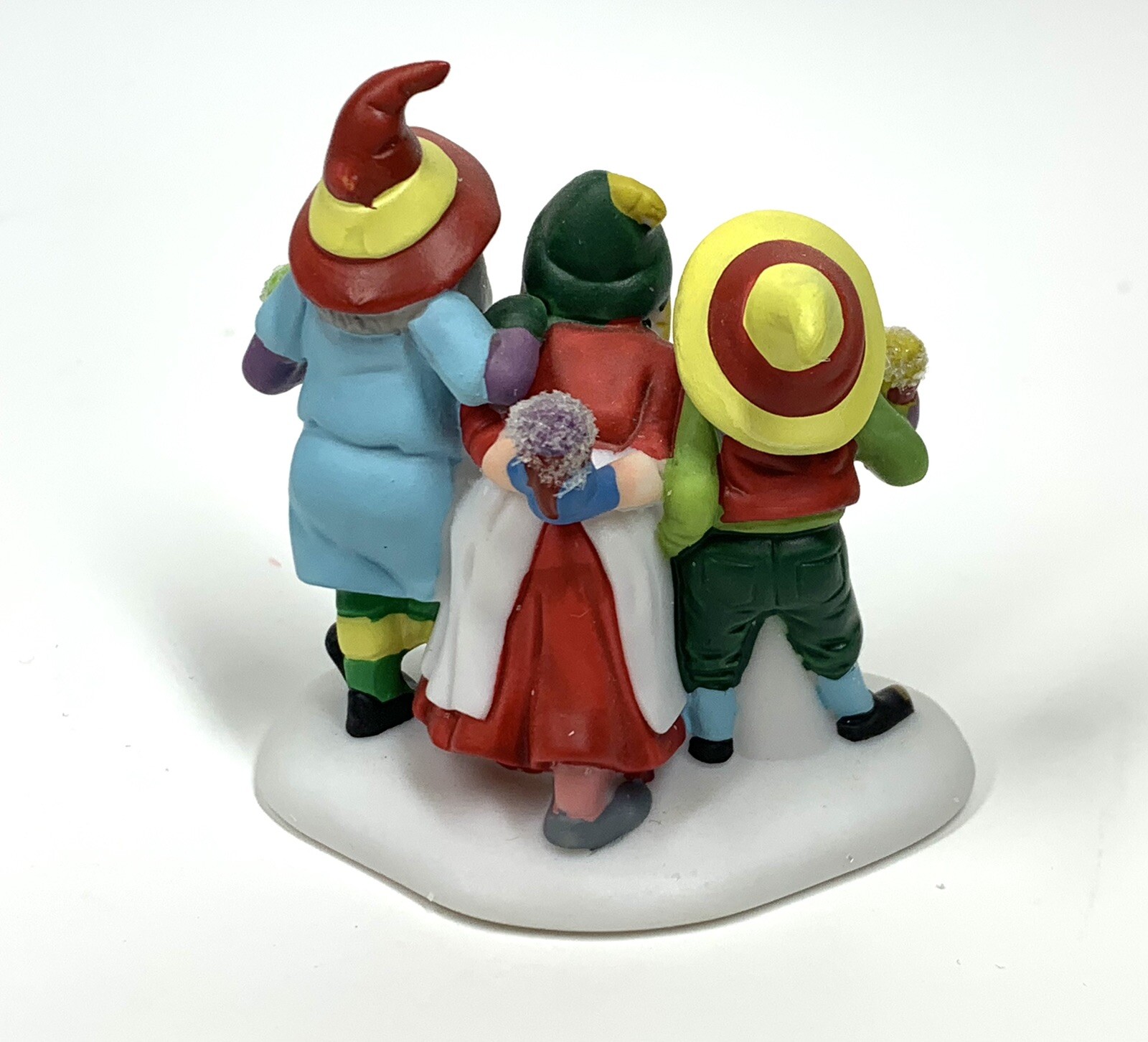 Dept 56 SNOW CONE ELVES Heritage Village Collection Set of 4 #56375 with Box