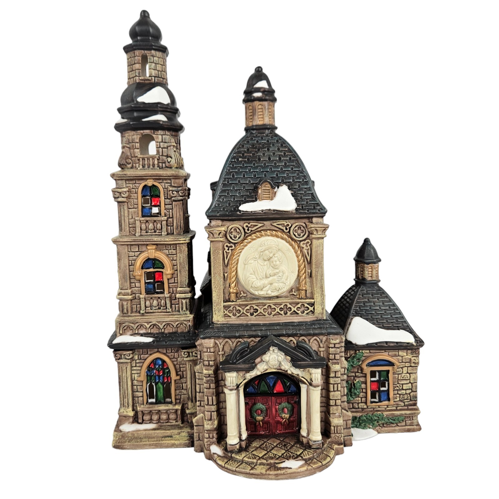 O’WELL Heartland Valley Village Deluxe Lighted Church 1999 Christmas w/ cord