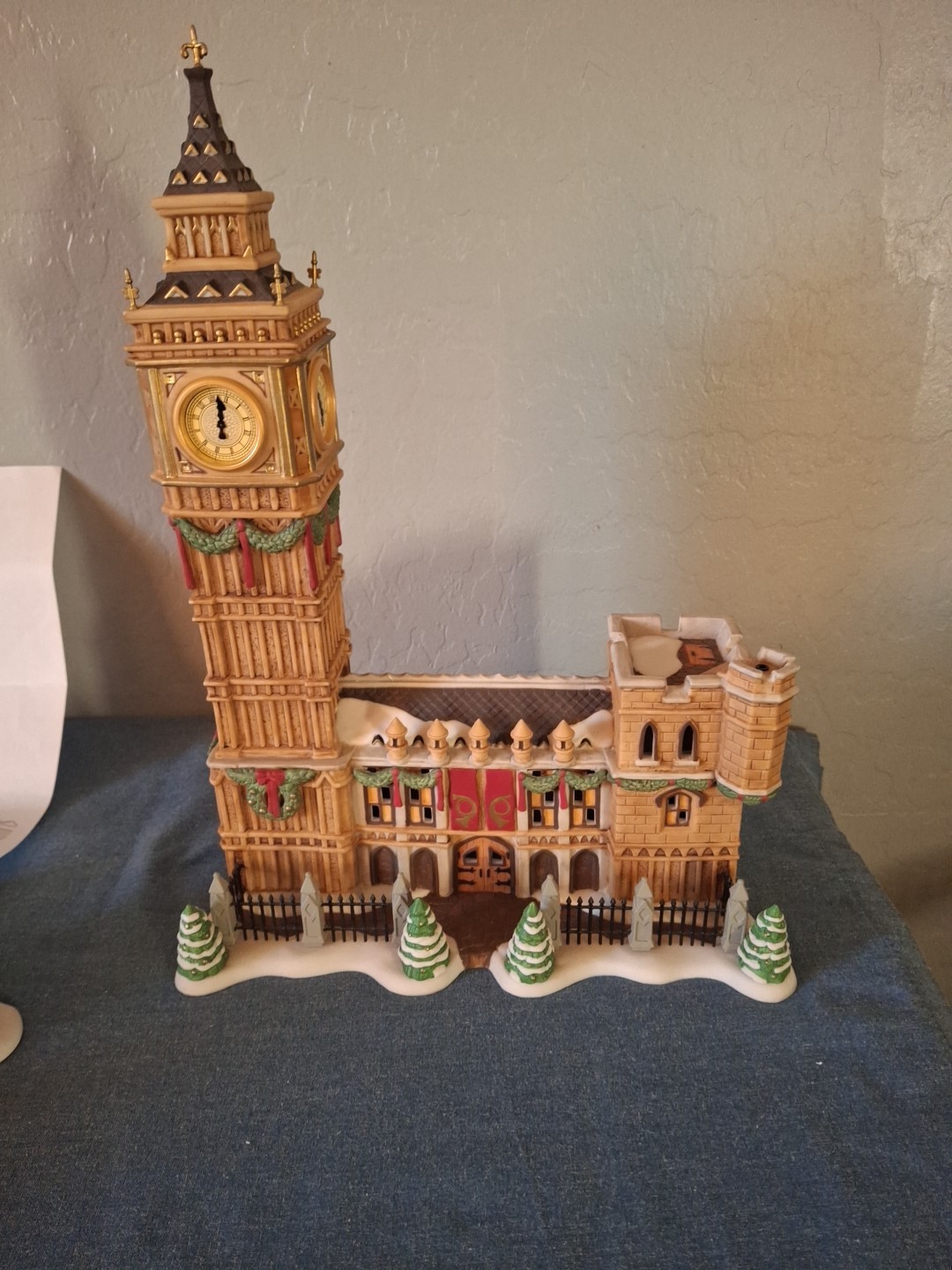 Department 56 Dickens Village Historical Landmark Christmas “Big Ben” Decor…