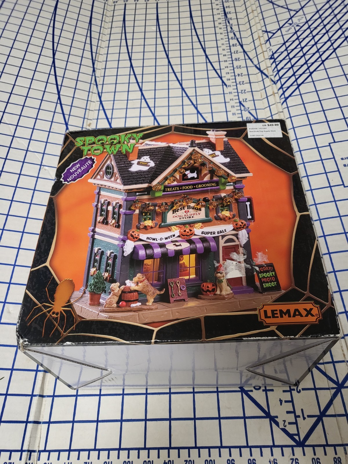 Lemax Spooky Town BEST BUDS DOG SUPPLY STORE #95459 Halloween