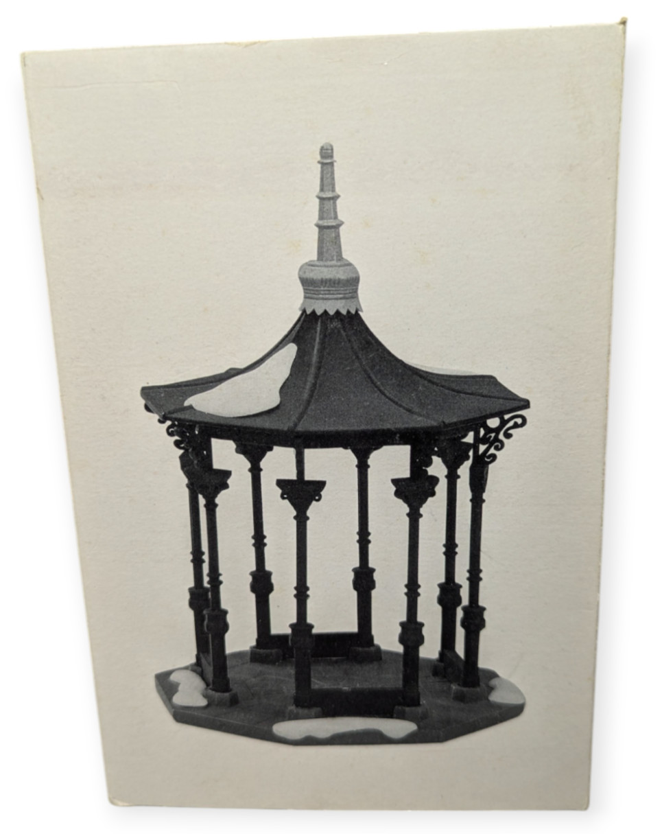 Dept 56 Heritage Village Accessories “Town Square Gazebo” 5513-1 RETIRED in Box