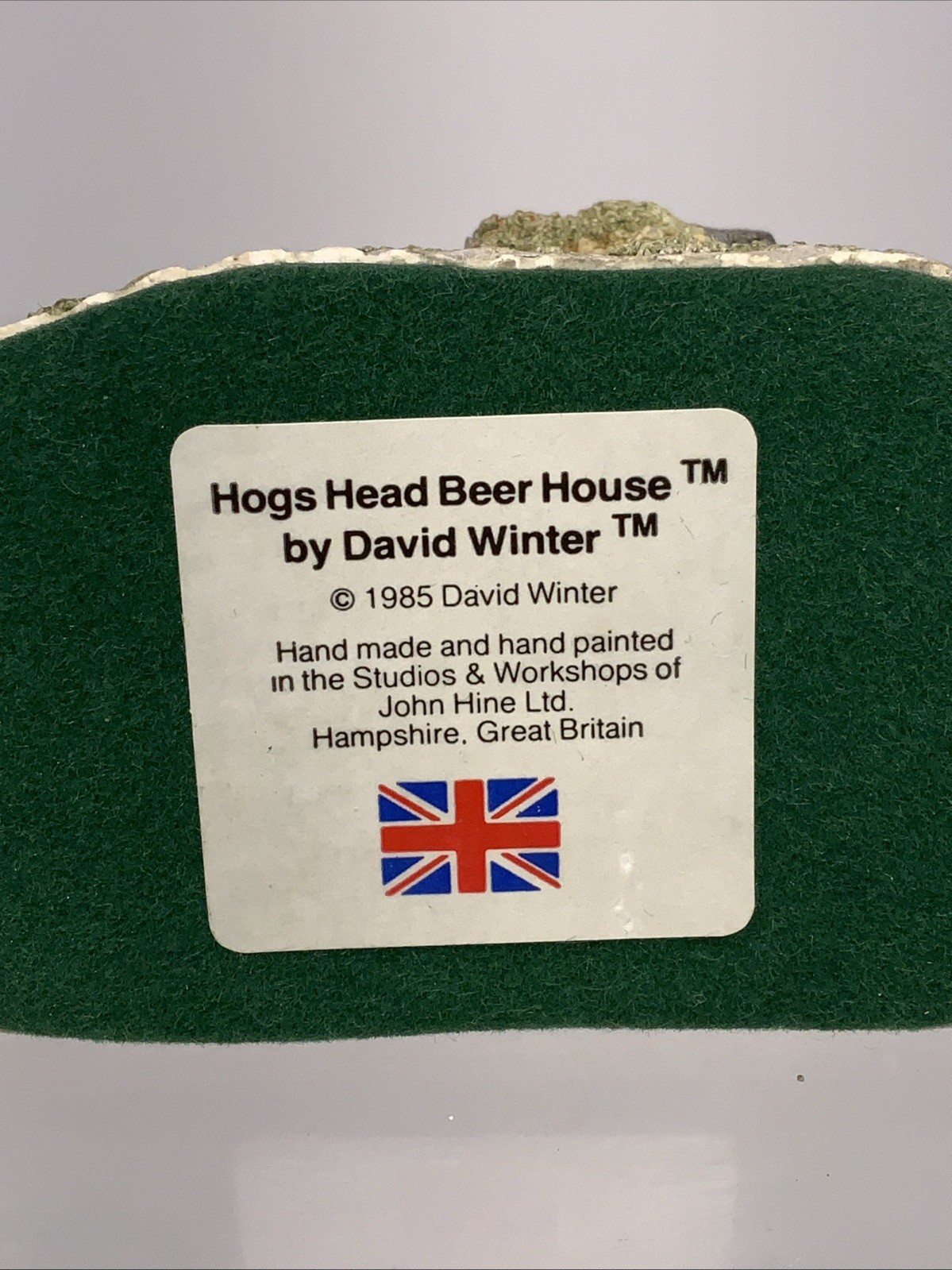 Hogs Head Beer House – David Winter – Cottages Of England – Miniatures 1985