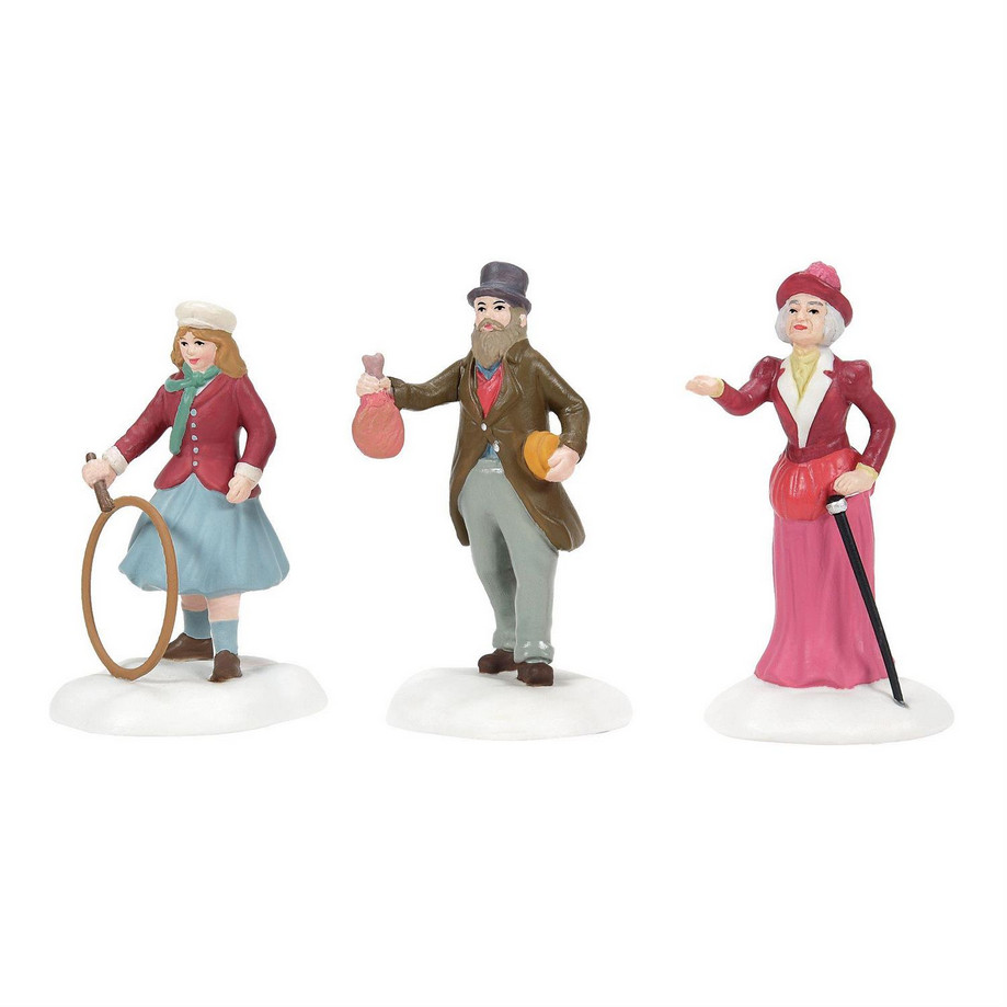 Enesco Friends & Neighbors S/3 Dickens Village 6013423
